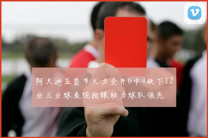 阿夫迪亚首节火力全开6中4砍下12分三分球表现抢眼助力球队领先